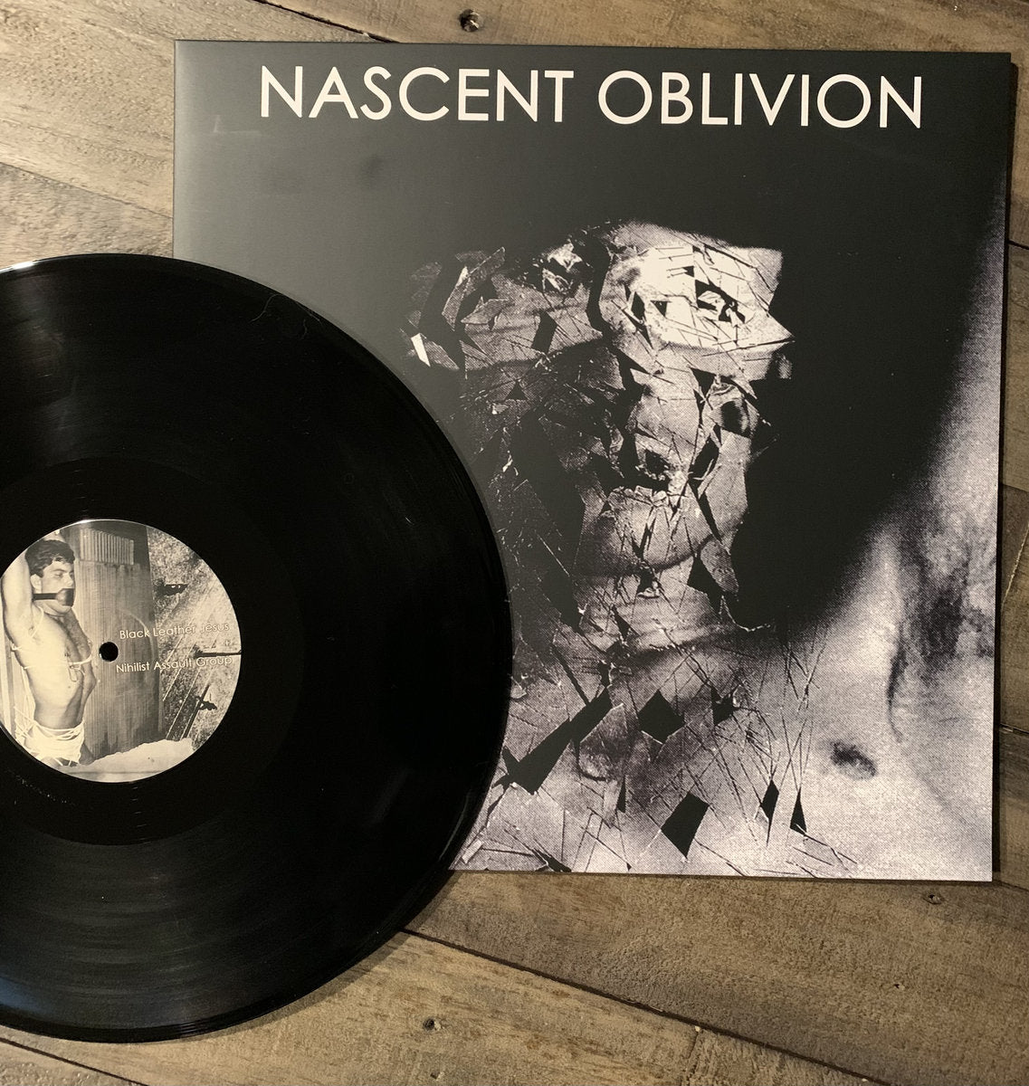 Nihilist Assault Group + Black Leather Jesus / Pain Apparatus - Nascent Oblivion LP