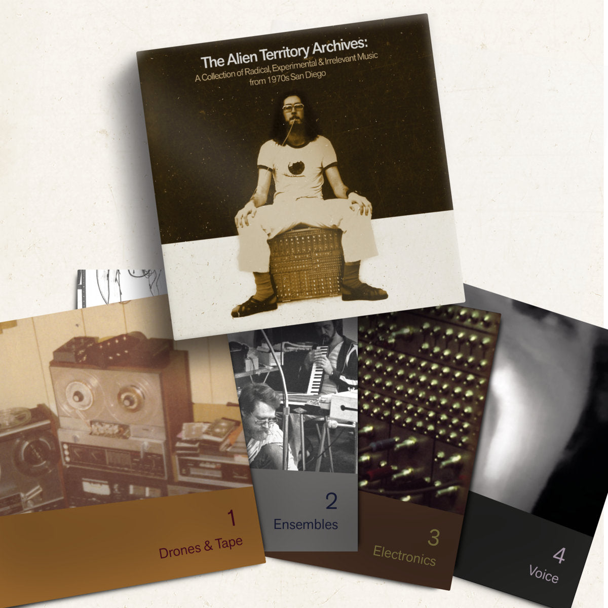 The Alien Territory Archives: A Collection of Radical, Experimental, & Irrelevant Music from 1970s San Diego 4CD