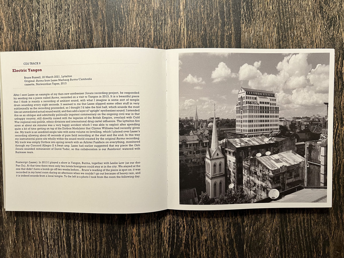 Lasse Marhaug / Bruce Russell - Re-Make Re-Model Book+2CD