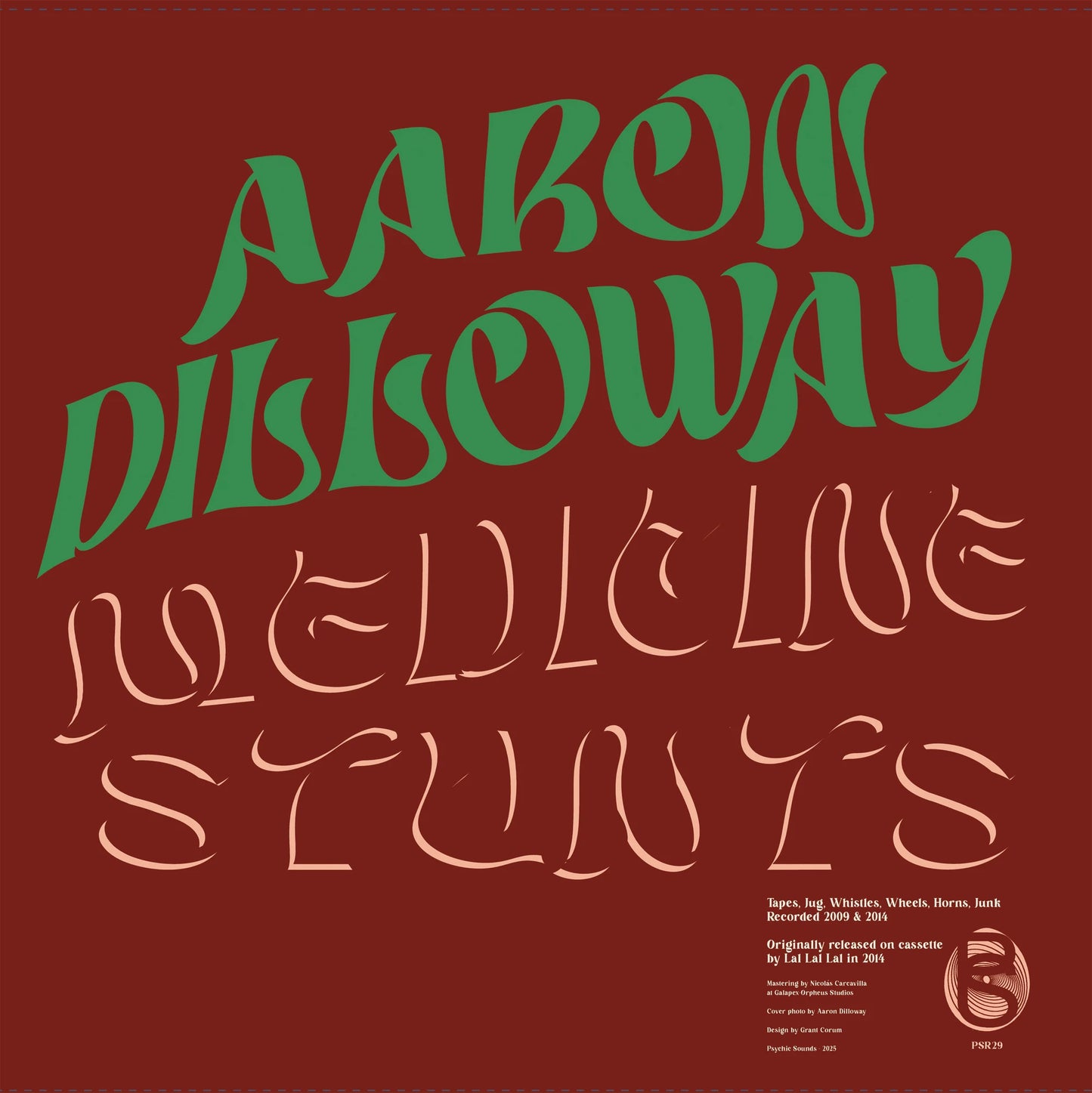 Aaron Dilloway - Medicine Stunts LP