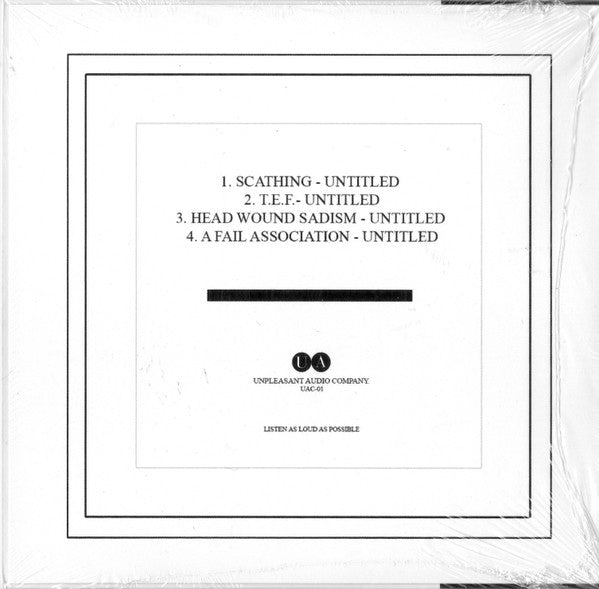Scathing / T.E.F. / Head Wound Sadism / A Fail Association CD
