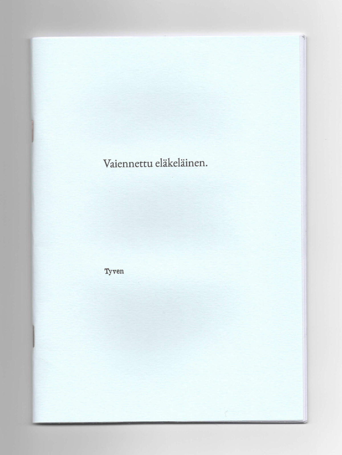 Vaiennettu eläkeläinen Zine