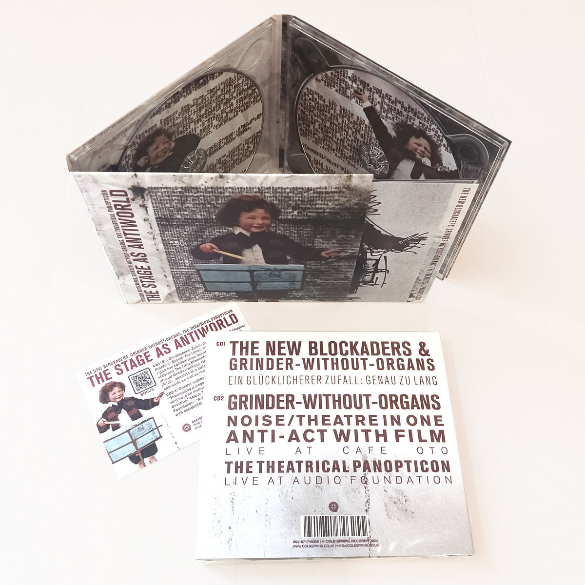 The New Blockaders, Grinder-without-Organs, The Theatrical Panopticon - The Stage As Antiworld 2CD