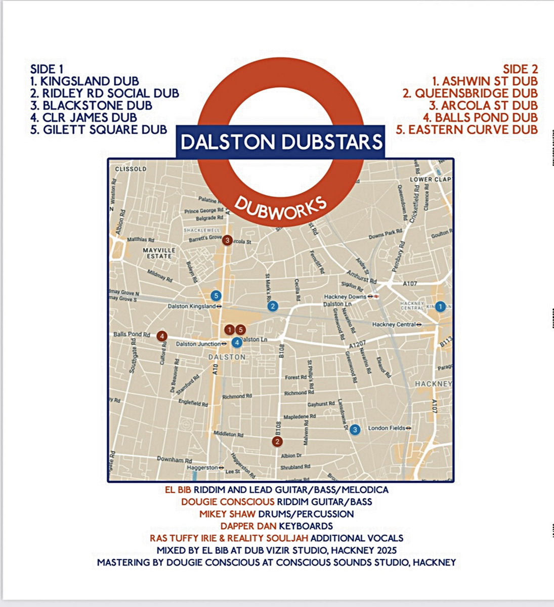 Dalston Dub Stars - Dub Works LP