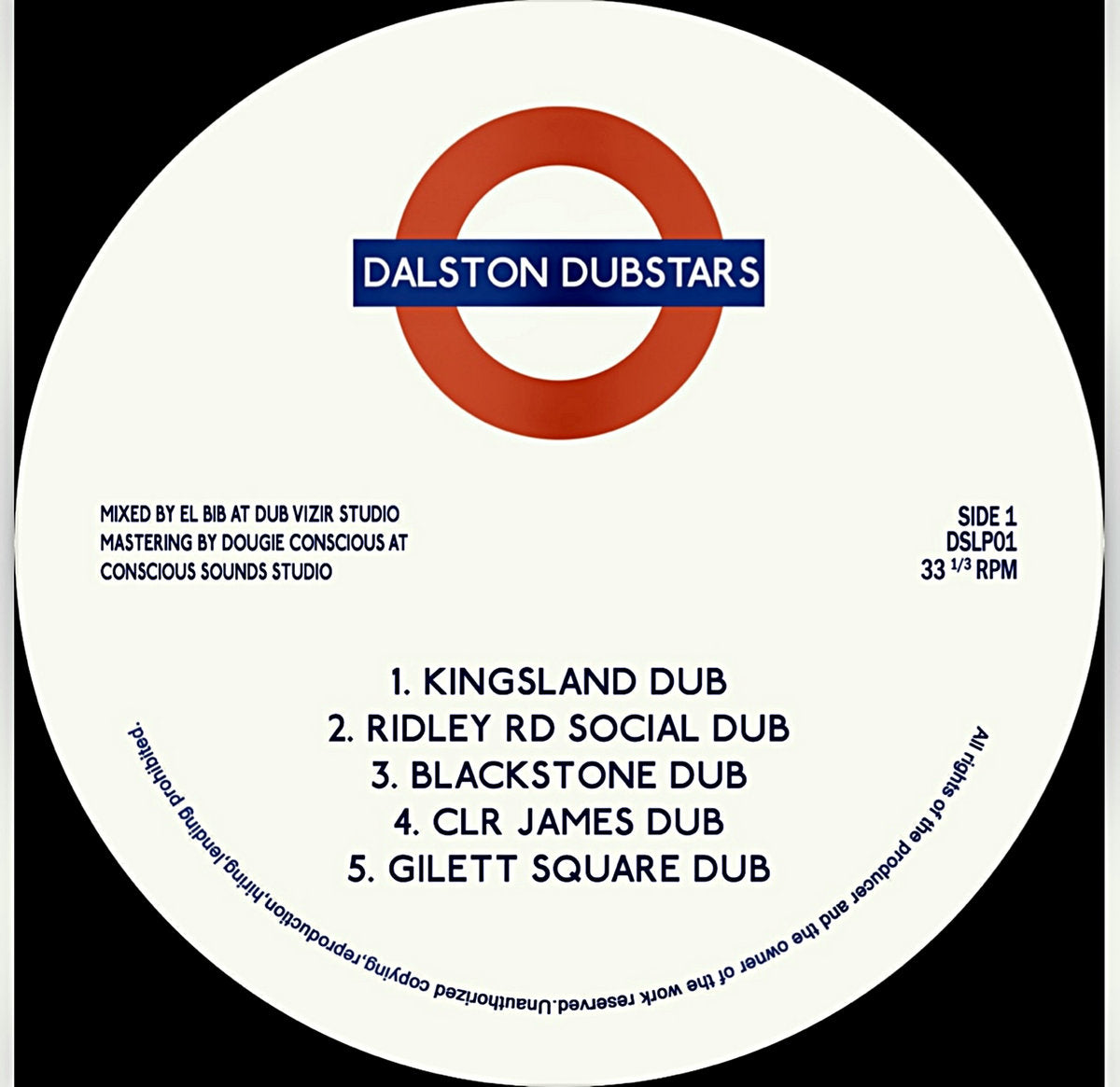 Dalston Dub Stars - Dub Works LP
