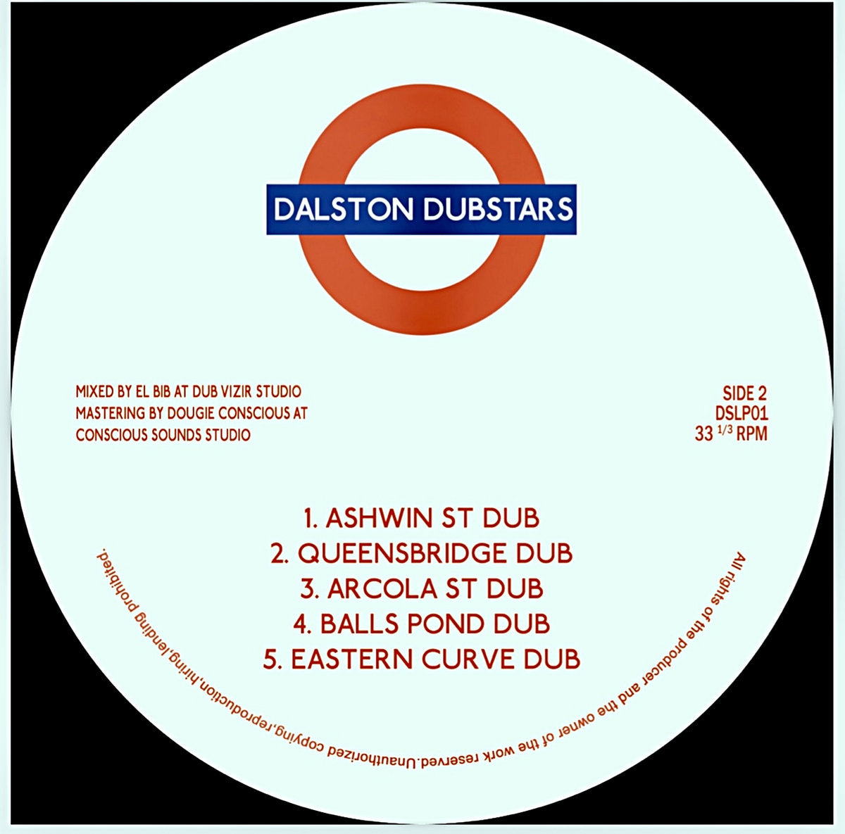 Dalston Dub Stars - Dub Works LP