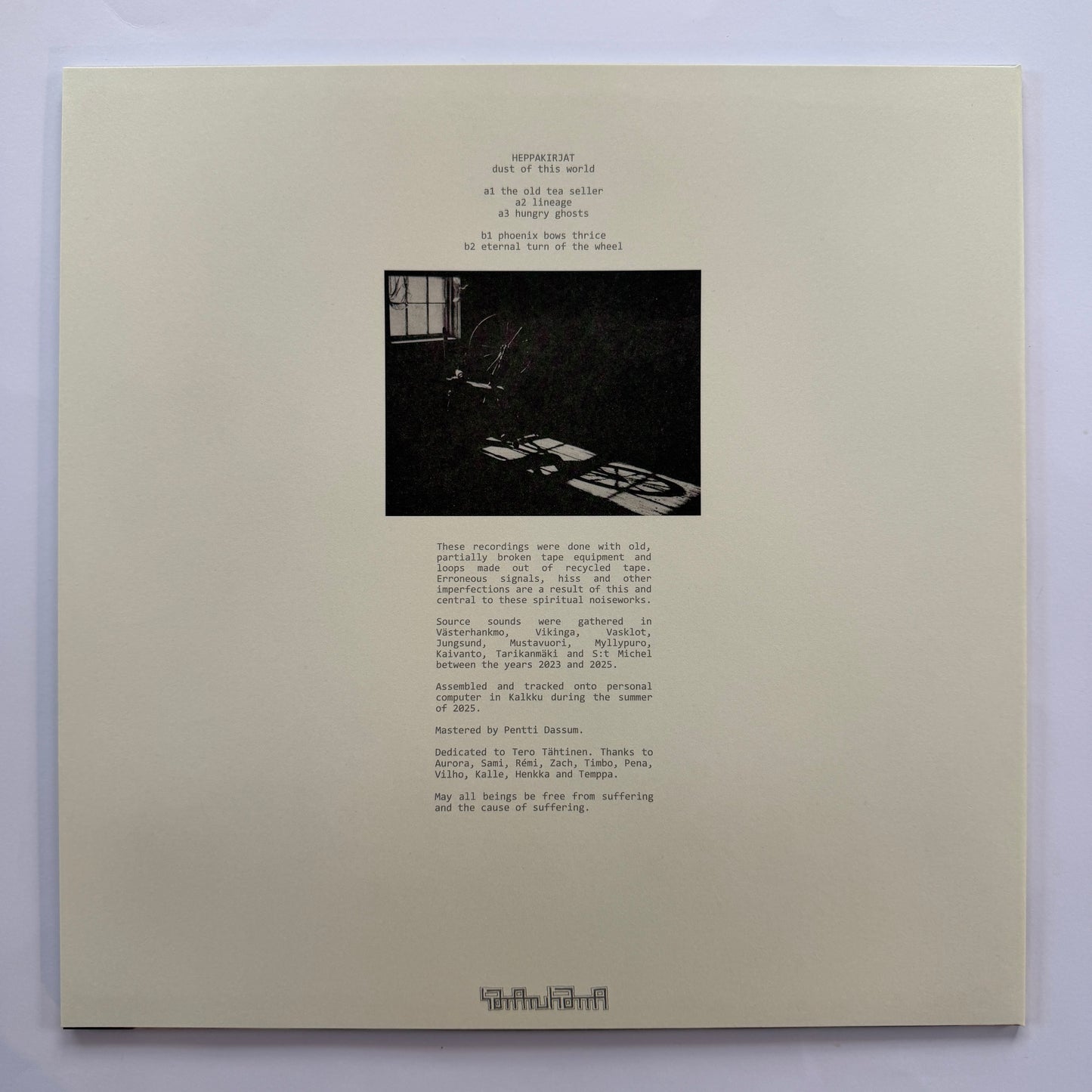 Heppakirjat - Dust Of This World LP