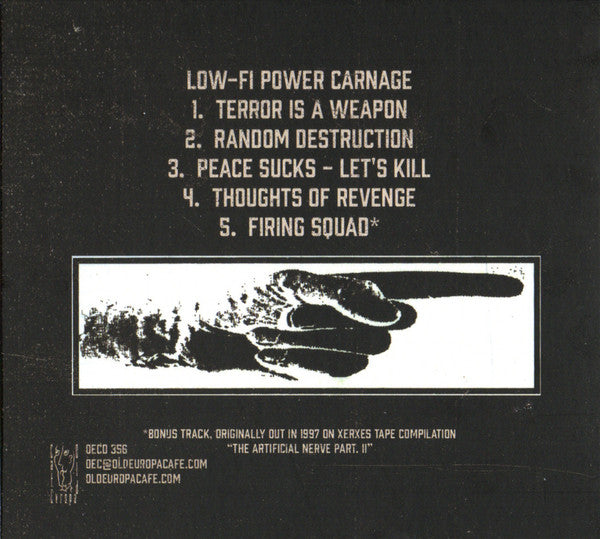 Dead Body Love - Lo-Fi Power Carnage (30 Years Anniversary) CD