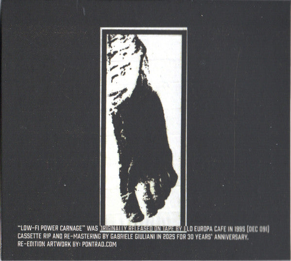 Dead Body Love - Lo-Fi Power Carnage (30 Years Anniversary) CD