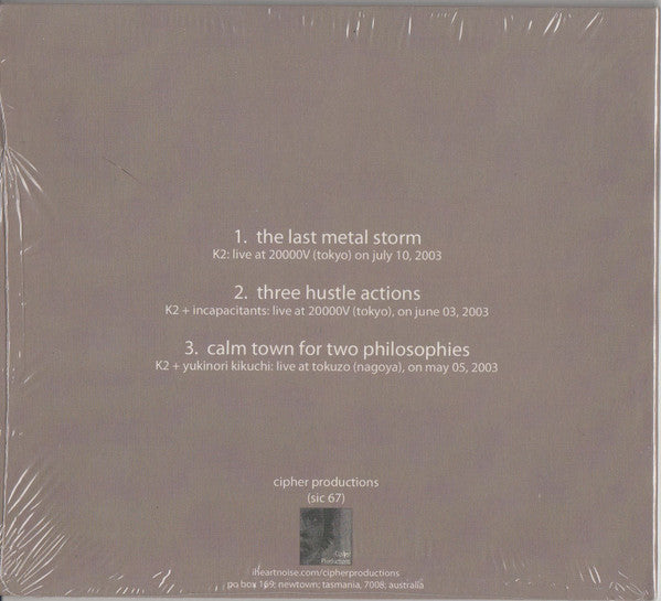 K2 – Junk-A-Tohgenkyo CD