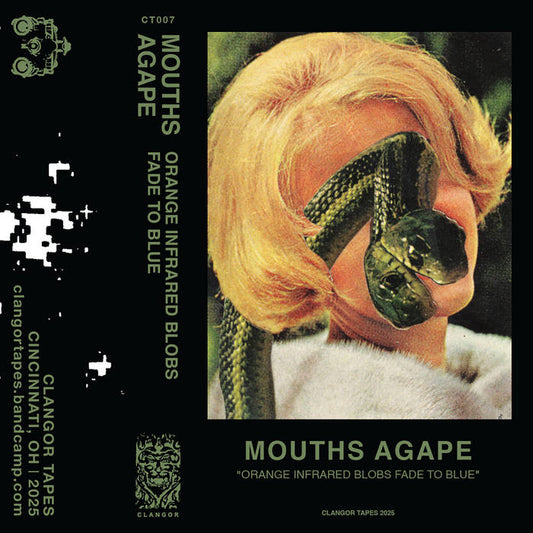 Mouths Agape - Orange Infrared Blobs Fade to Blue CS