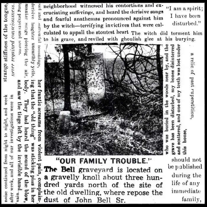 AN AUTHENTICATED HISTORY OF THE FAMOUS BELL WITCH CS