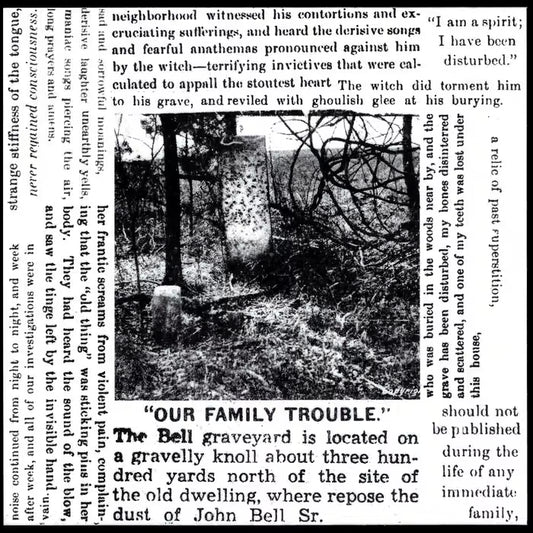 AN AUTHENTICATED HISTORY OF THE FAMOUS BELL WITCH CS